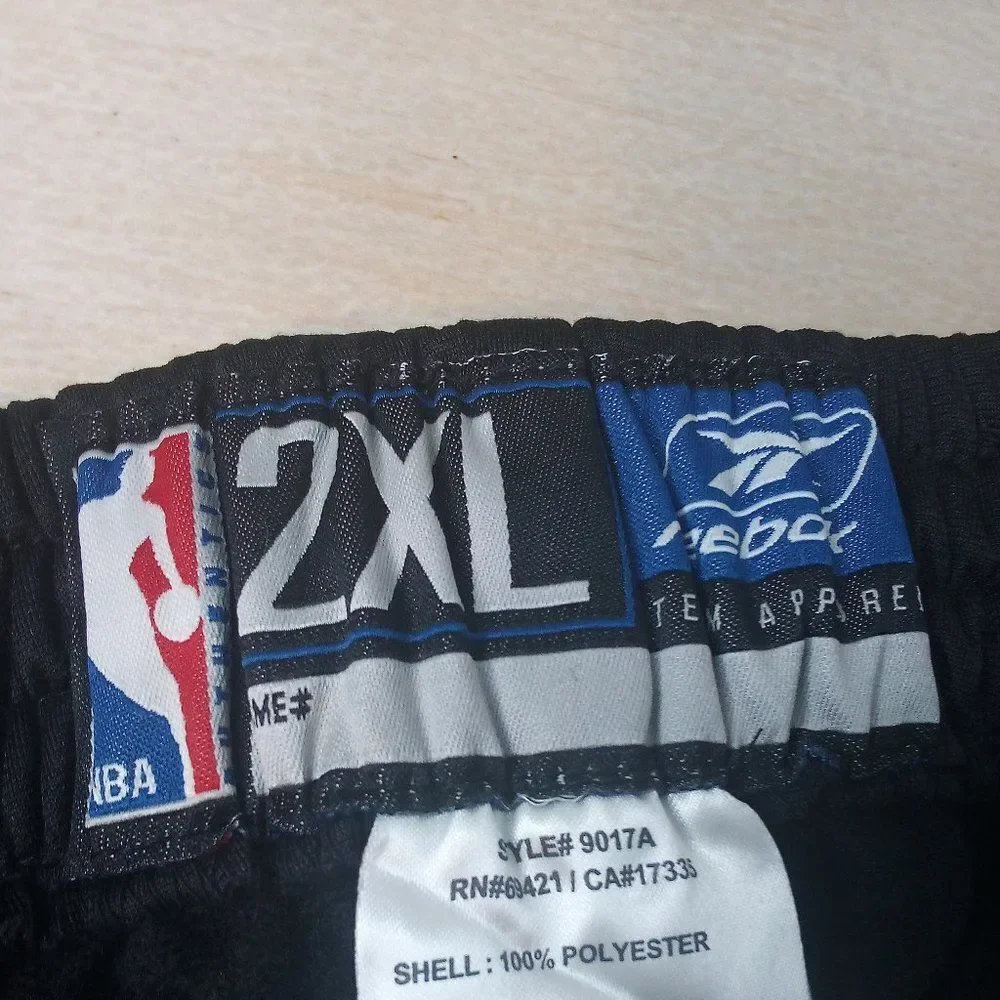 Deadstock Vintage Reebok Authentic Milwaukee Bucks Sweatpants Warm Up Athletic - Picture 6 of 8